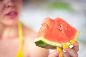 Gesunde Ernährung Melone